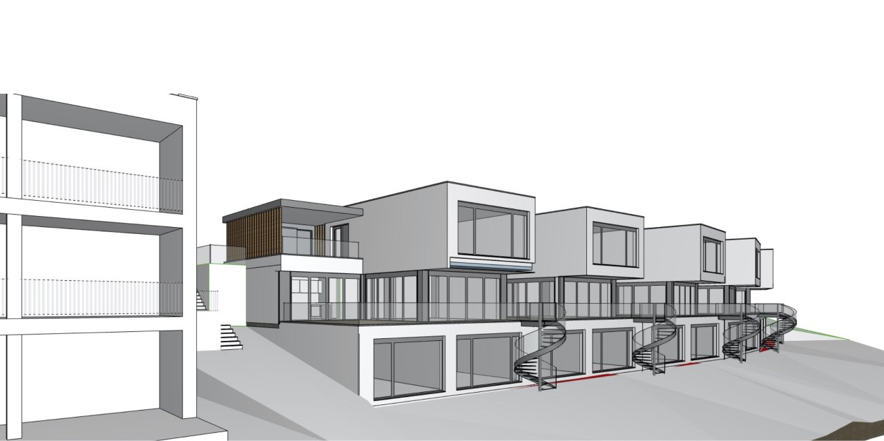 Neubauprojekt: 5 Einfamilienhäuser in Toplage