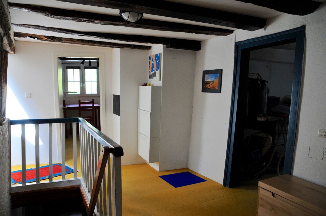 Historisches Fachwerkhaus mit moderner Erweiterung