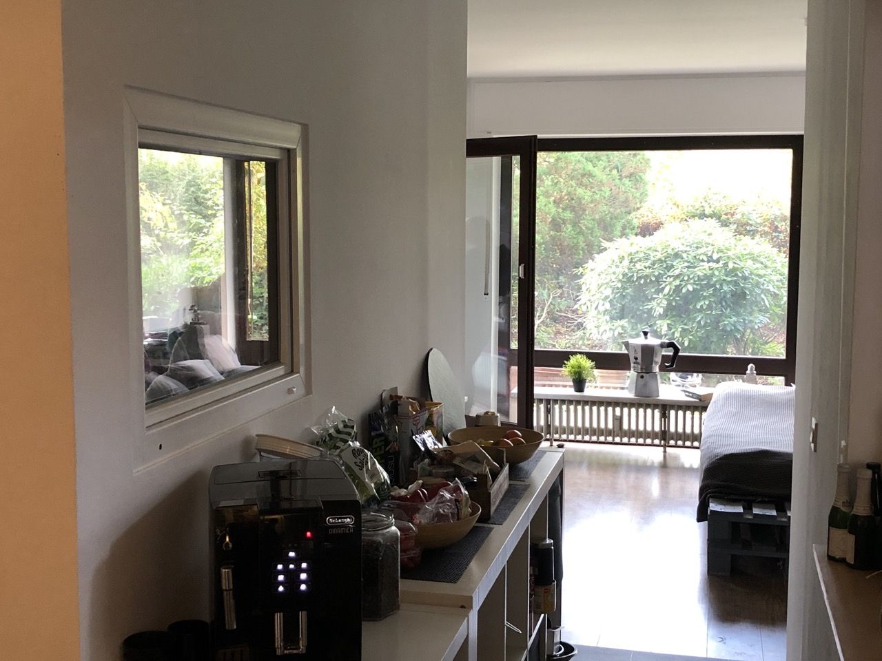 Schöne 2-Zi.-Souterrain-Wohnung mit Garten und Blick ins Grüne