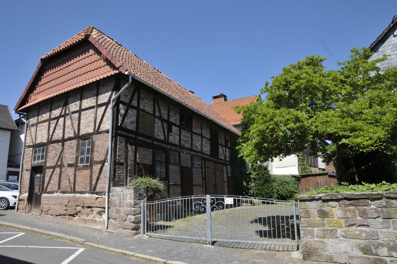 Wirtschaftsgebäude, 1. Burgmannshof Hardegsen nahe Göttingen