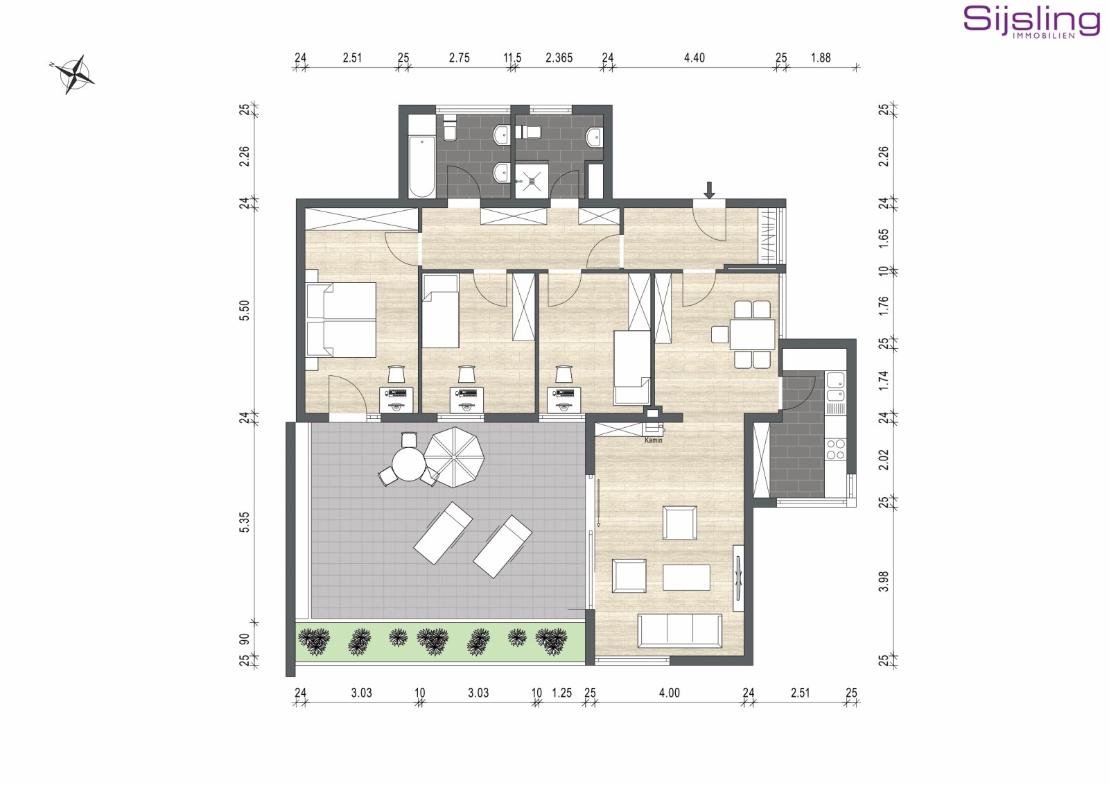 Grundriss Illustration