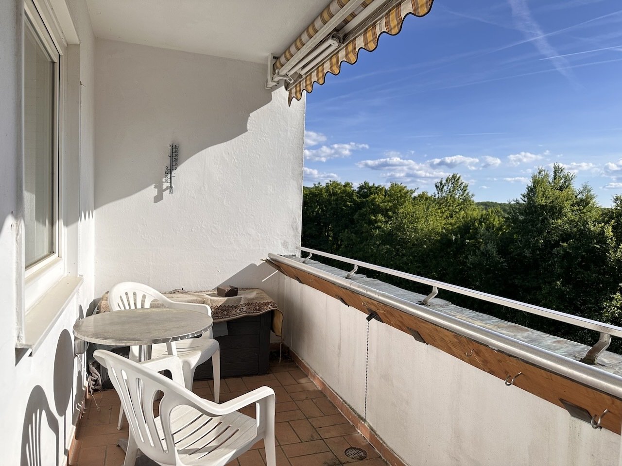 Loggia nach Westen