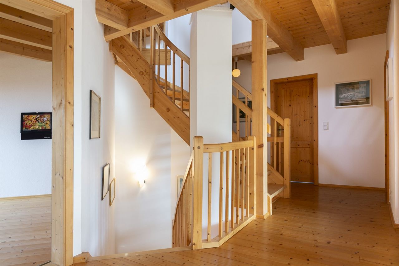 Flur im Dachgeschoss, Ökohaus in Emmerich-Elten Flur im Dachgeschoss, Ökohaus in Emmerich-Elten