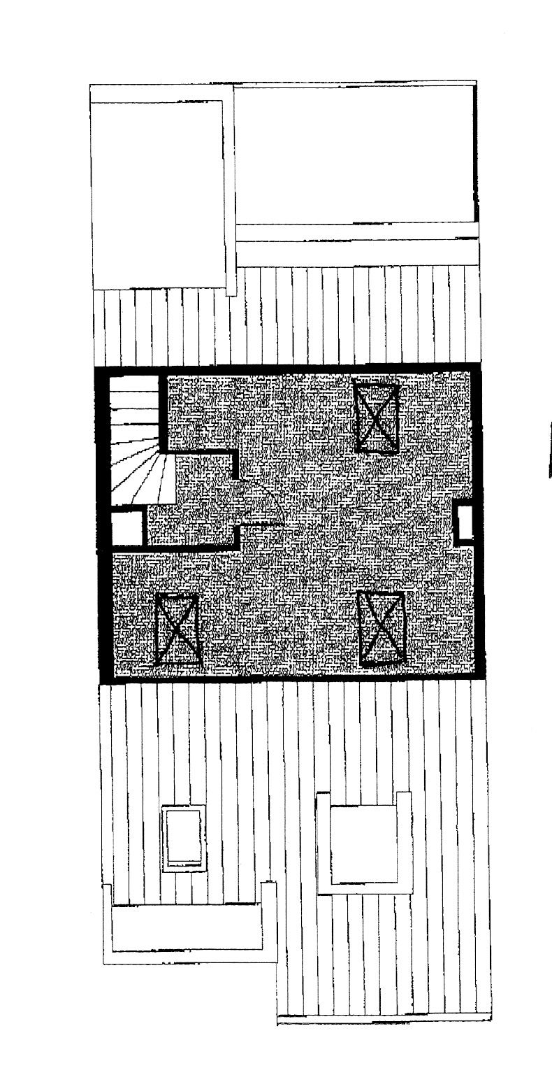 Grundriss Spitzboden