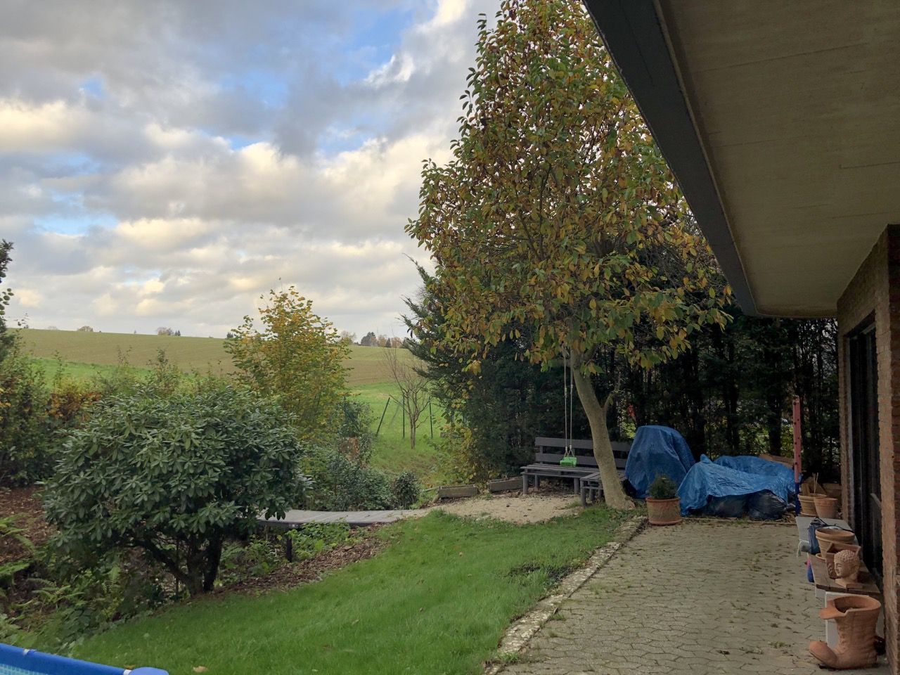 Blick in Garten und Umgebung